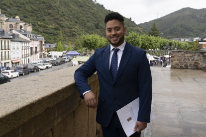 El alcalde de Villafranca del Bierzo, Anderson Batista.