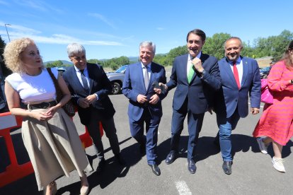 Momento de la inauguración de la Feria.