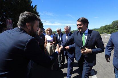 Momento de la inauguración de la Feria.