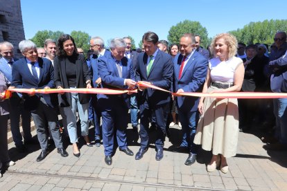 Momento de la inauguración de la Feria.