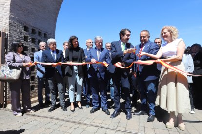 Momento de la inauguración de la Feria.