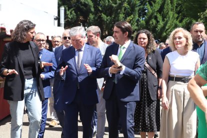 Momento de la inauguración de la Feria.