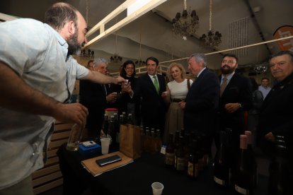 Momento de la inauguración de la Feria.