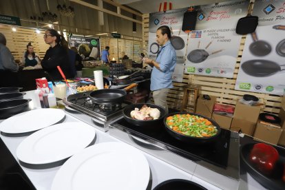 Momento de la inauguración de la Feria.