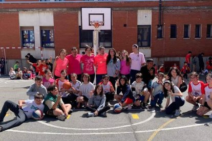 Algunos de los alumnos que participaron en las pruebas. DL