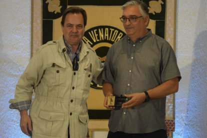 Manuel Martínez, utillero de la Cultural, premio en fútbol.
