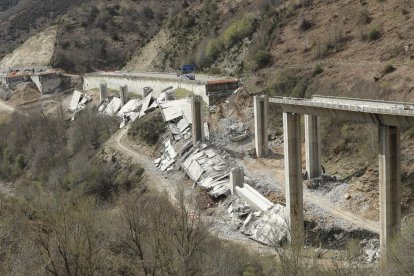 Dos años del derrumbamiento del viaducto del Castro