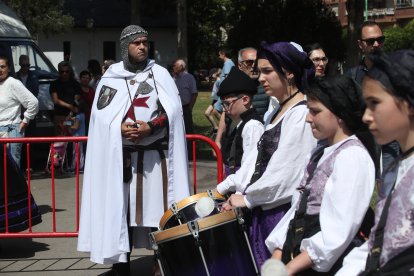 Más de 400 gaiteros y gaiteras se concentraron en Ponferrada.