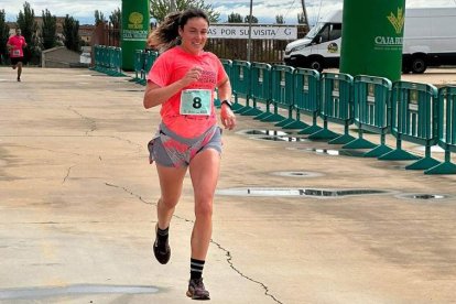 Gabriela Bender se llevó la victoria en la categoría femenina.  DL