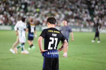 Un momento del partido.