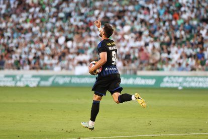 Un momento del partido.