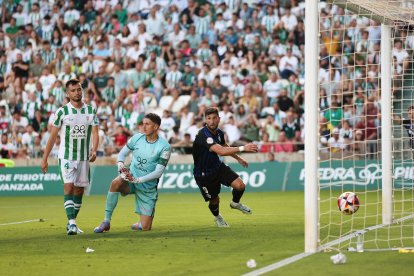 Un momento del partido.