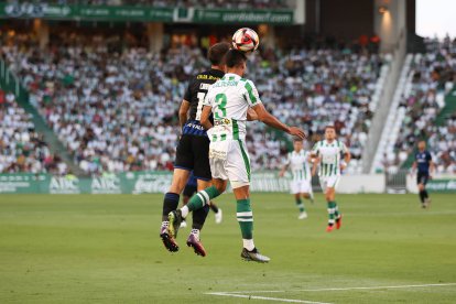 Un momento del partido.