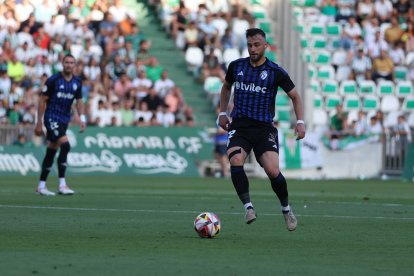 Un momento del partido.