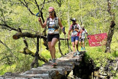Imágenes de la carrera del Trail Valdecesar.  DL