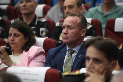 El jefe de policía y presidente de la Asociación Internacional de Jefes de Policía, Wade Carpenter.