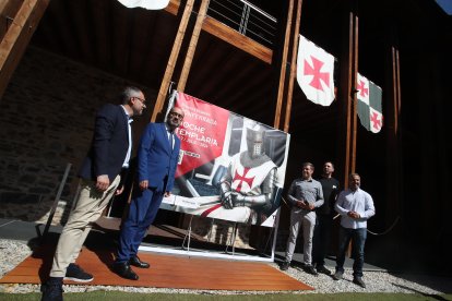 Presentación de la nueva campaña publicitaria en el Castillo de los Templarios.