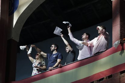 Tarde de toros en León.