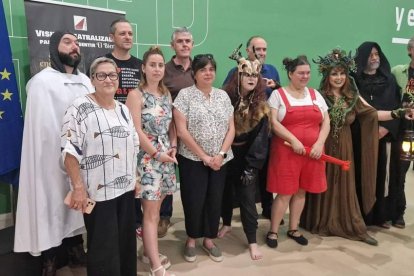 Presentación del programa de visitas teatralizadas en la Uned de Ponferrada.