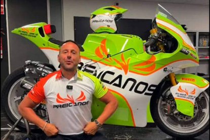 Castañeda ha adquirido una escudería que disputa el Mundial de Moto2.  DL