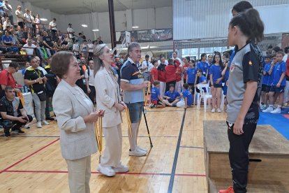 La Bañeza reunió a más de 600 karatecas en una jornada deportiva de altos vuelos.