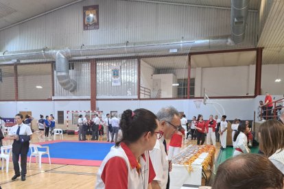 La Bañeza reunió a más de 600 karatecas en una jornada deportiva de altos vuelos.