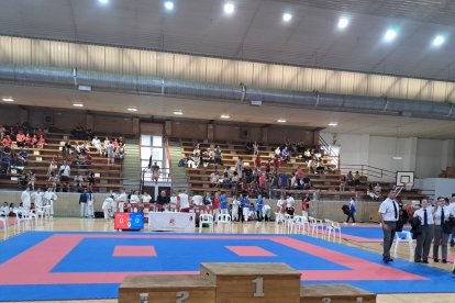 La Bañeza reunió a más de 600 karatecas en una jornada deportiva de altos vuelos.
