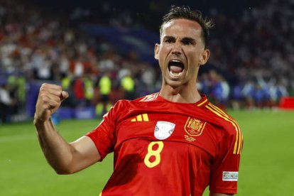Fabián hizo el 2-1. ROBERT GHEMENT
