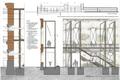 Propuesta para la solución transitoria del Palacio de Congresos.