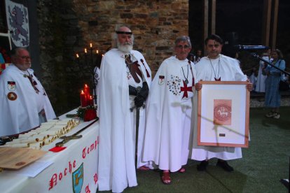 Otro momento de la jornada del jueves de la Noche Templaria