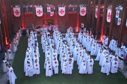 Ordenación de los pequeños escuderos.
