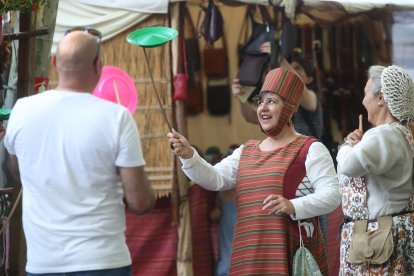 Mercado medieval y cena en la Noche Templaria de Ponferrada.