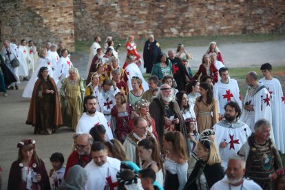 Mercado medieval y cena en la Noche Templaria de Ponferrada.