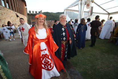 Mercado medieval y cena en la Noche Templaria de Ponferrada.