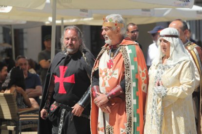 Bergidum Templi representó el acto histórico de enjuiciamiento a los caballeros de la Orden del Temple