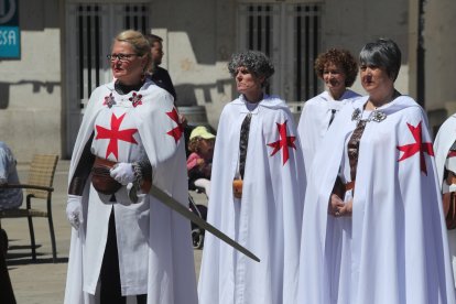 Bergidum Templi representó el acto histórico de enjuiciamiento a los caballeros de la Orden del Temple
