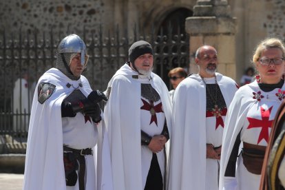 Bergidum Templi representó el acto histórico de enjuiciamiento a los caballeros de la Orden del Temple