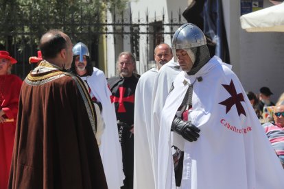 Bergidum Templi representó el acto histórico de enjuiciamiento a los caballeros de la Orden del Temple