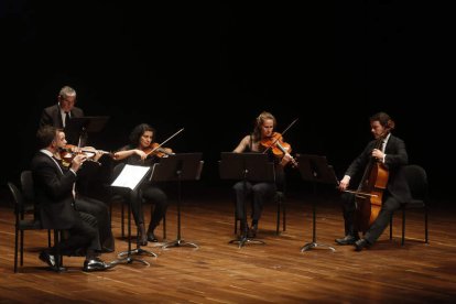 Concierto de La Spagna, en Auditorio de León, en 2023. FERNANDO OTERO