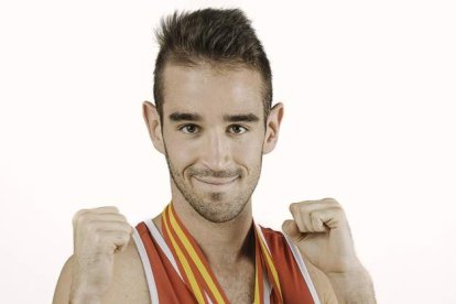 Rubén Castellanos, boxeador leonés de 22 años.