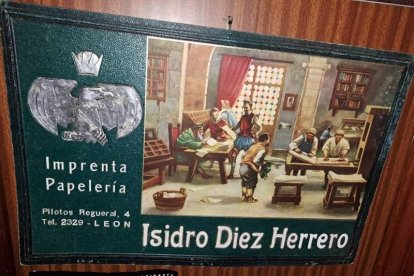 Calendario con motivos del Quijote.  DL