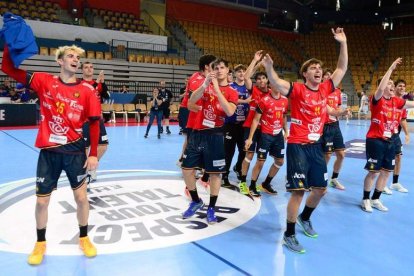 Los Hispanos júnior pasan a la final tras vencer a Dinamarca.  RFEB