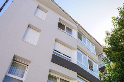 El inmueble tras la mejora energética y estética.