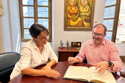 Paula Fernández y Javier Ovalle.