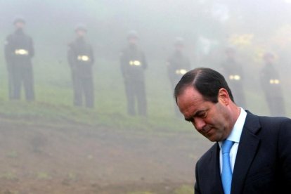 que ayer ocasionó la muerte de 62 militares españoles en las proximidades de la localidad de Trebisonda (Trabzon), en el nordeste de Turquía. EFE/CHEMA MOYA