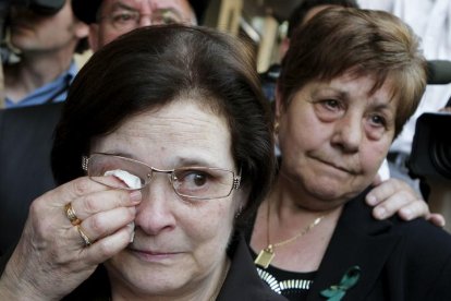 que ayer ocasionó la muerte de 62 militares españoles en las proximidades de la localidad de Trebisonda (Trabzon), en el nordeste de Turquía. EFE/CHEMA MOYA