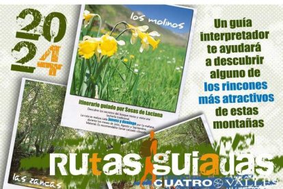 Es necesario apuntarse previamente. Para más información en los teléfonos 987 581 666 -629 310 583 o bien en la página www.cuatrovalles.es.