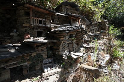 Miniatura del pueblo que Rancaño ha bautizado como Lisergia.