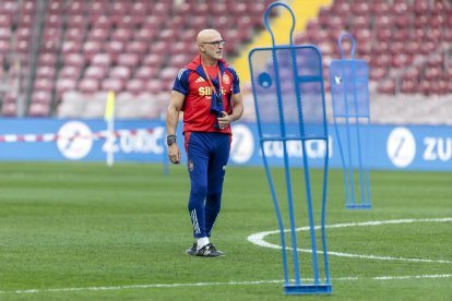 El seleccionador español Luis de la Fuente. SALVATORE DI NOLFI