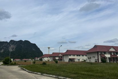Vista de la cárcel tailandesa de Surat Thani, en el sur del país, a la que ha acudido la madre de Daniel Sancho